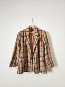 Lumiere Plaid Blazer Jacket (M)