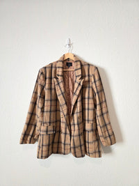 Lumiere Plaid Blazer Jacket (M)