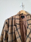 Lumiere Plaid Blazer Jacket (M)