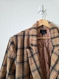 Lumiere Plaid Blazer Jacket (M)