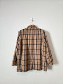 Lumiere Plaid Blazer Jacket (M)