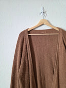 It Is Well LA Brown Chunky Cardigan (L)