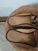 Crown Vintage Brown Loafer Mules (9)
