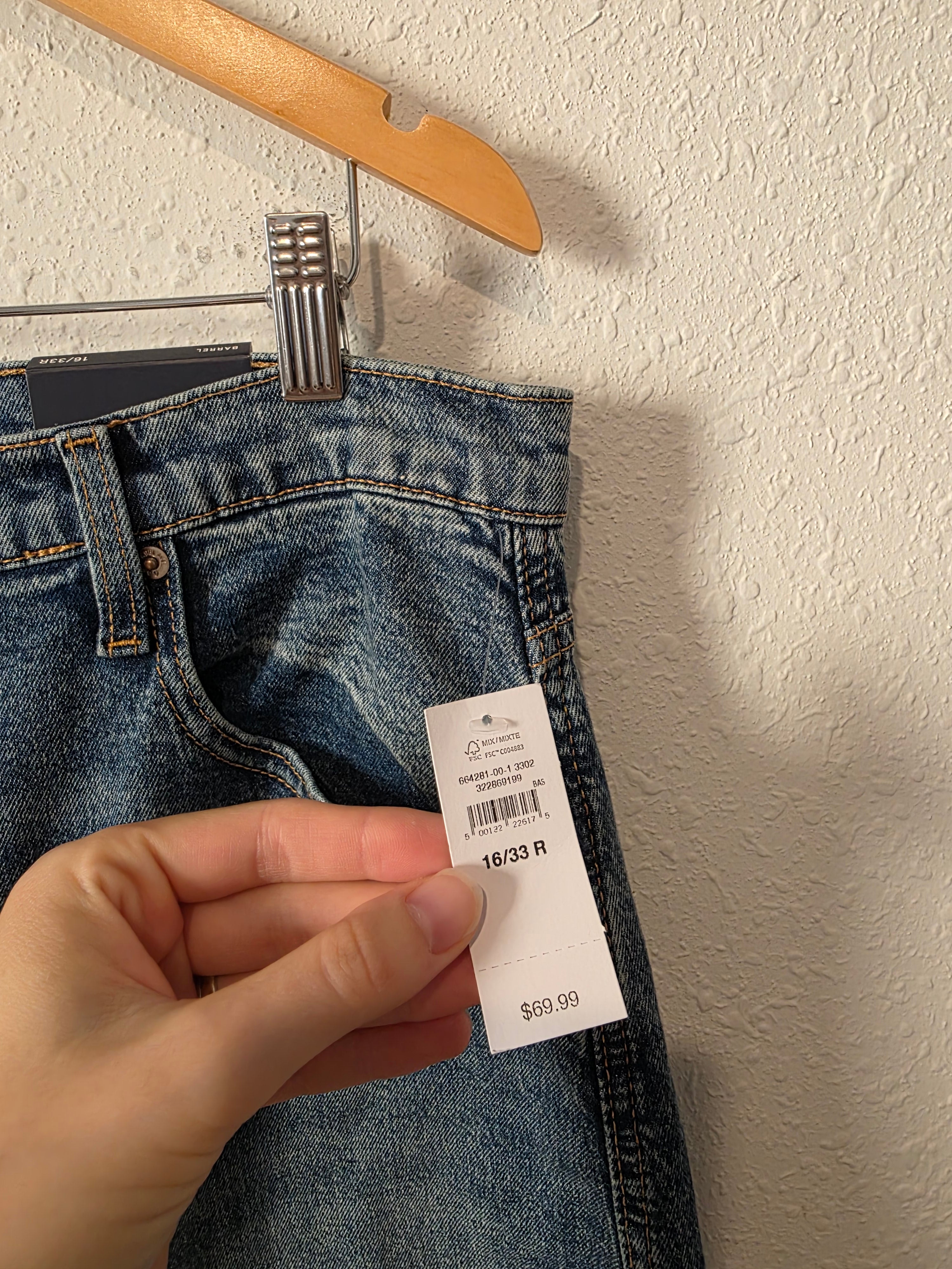 NEW Gap Relaxed Barrel Jeans (16/33)