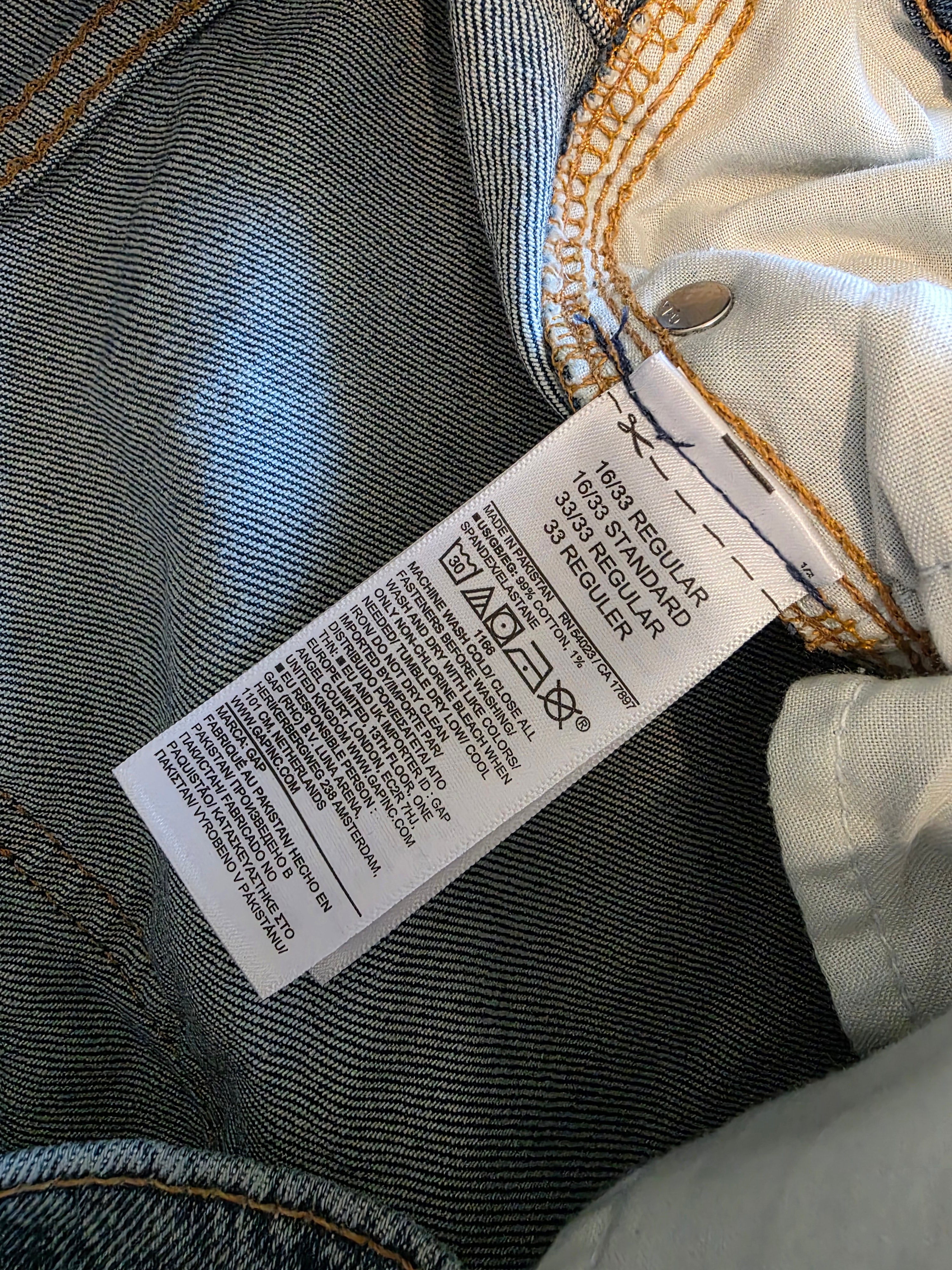 NEW Gap Relaxed Barrel Jeans (16/33)