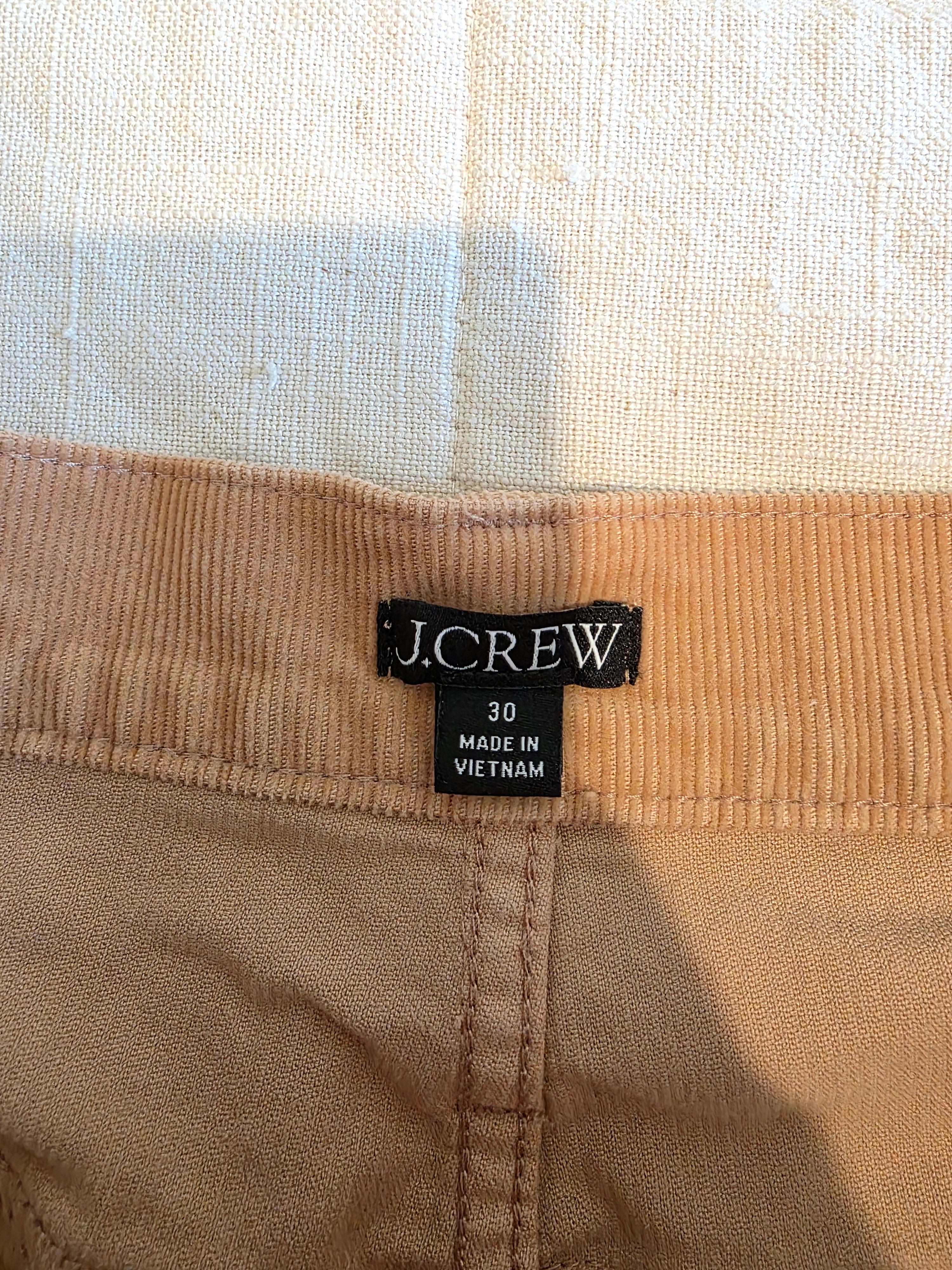 J.Crew Wide Leg Corduroy Jeans (30)