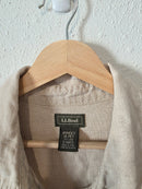 Vintage LL Bean Linen Chore Button Up (14P)