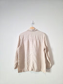 Vintage LL Bean Linen Chore Button Up (14P)