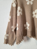Hayden Neutral Floral Sweater (2X)