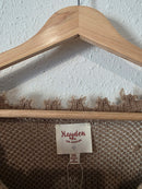 Hayden Neutral Floral Sweater (2X)