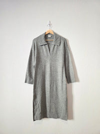 Abercrombie Gray Midi Sweater Dress (SP)