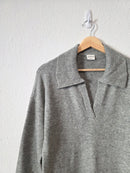 Abercrombie Gray Midi Sweater Dress (SP)