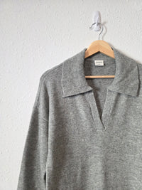 Abercrombie Gray Midi Sweater Dress (SP)