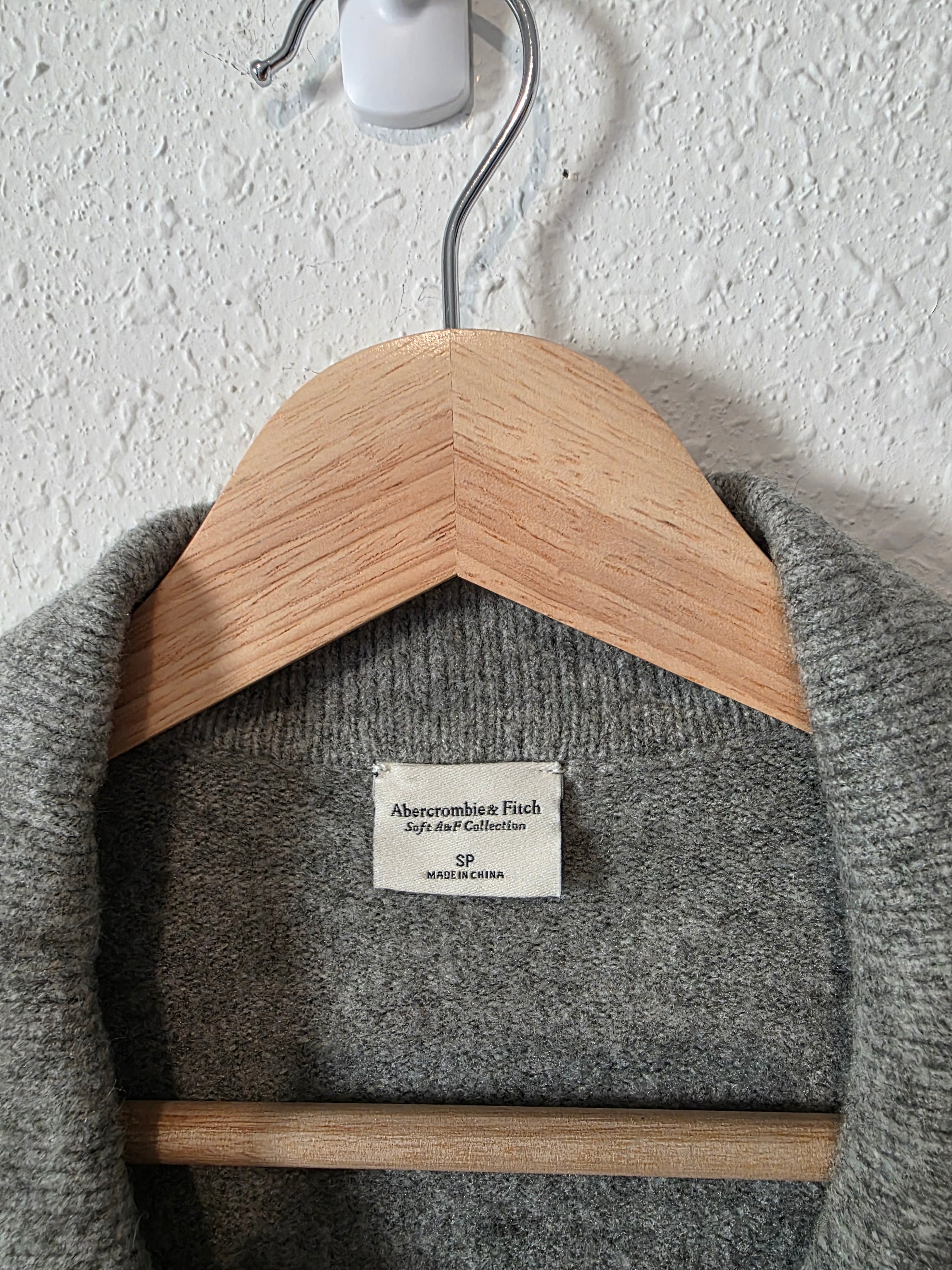 Abercrombie Gray Midi Sweater Dress (SP)