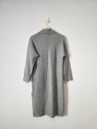 Abercrombie Gray Midi Sweater Dress (SP)