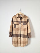 Polagram Checkered Shirt Jacket (S)