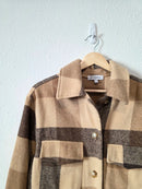 Polagram Checkered Shirt Jacket (S)