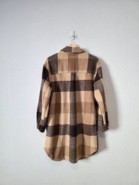 Polagram Checkered Shirt Jacket (S)