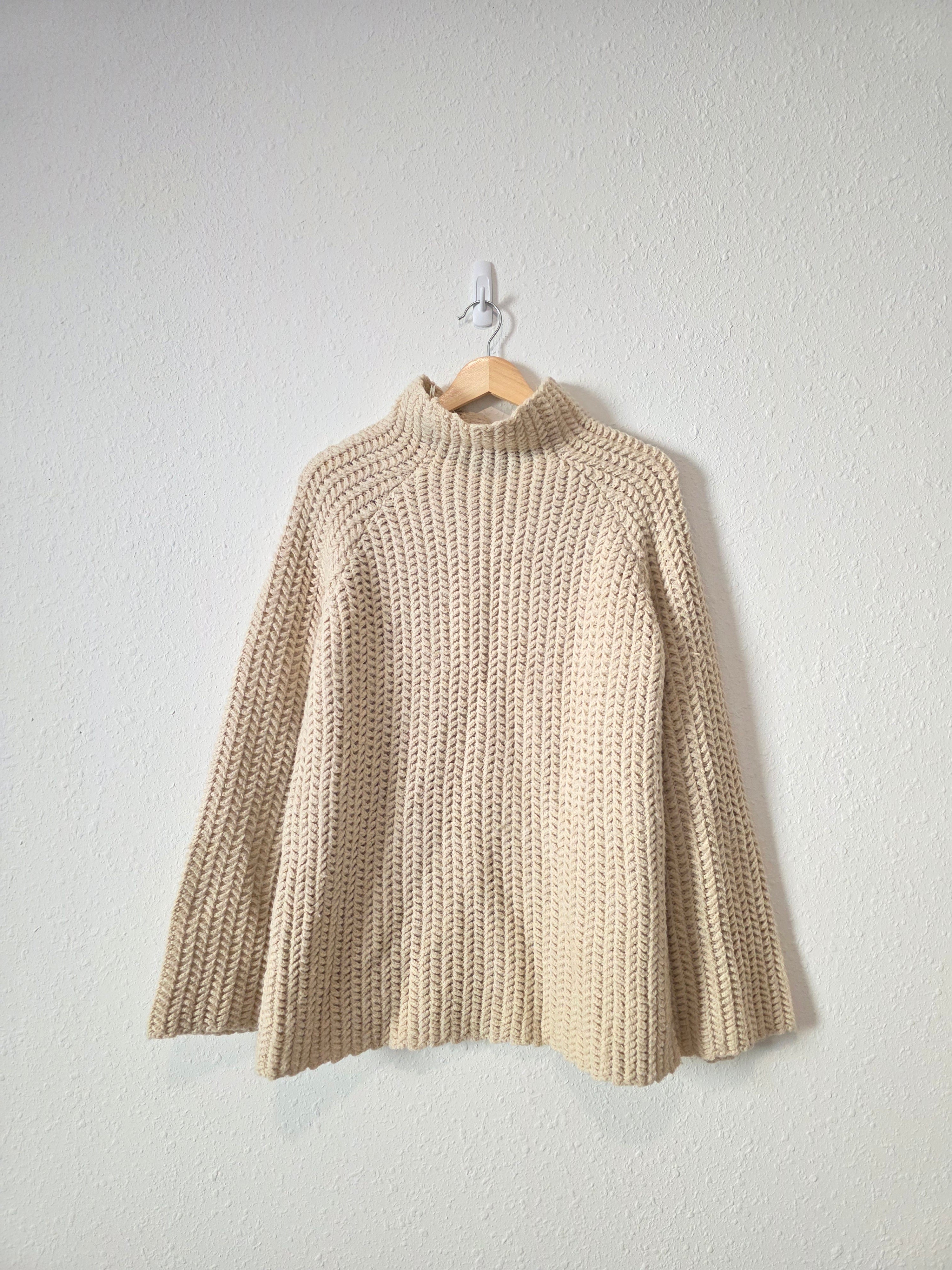 Chunky Mockneck Sweater (M)