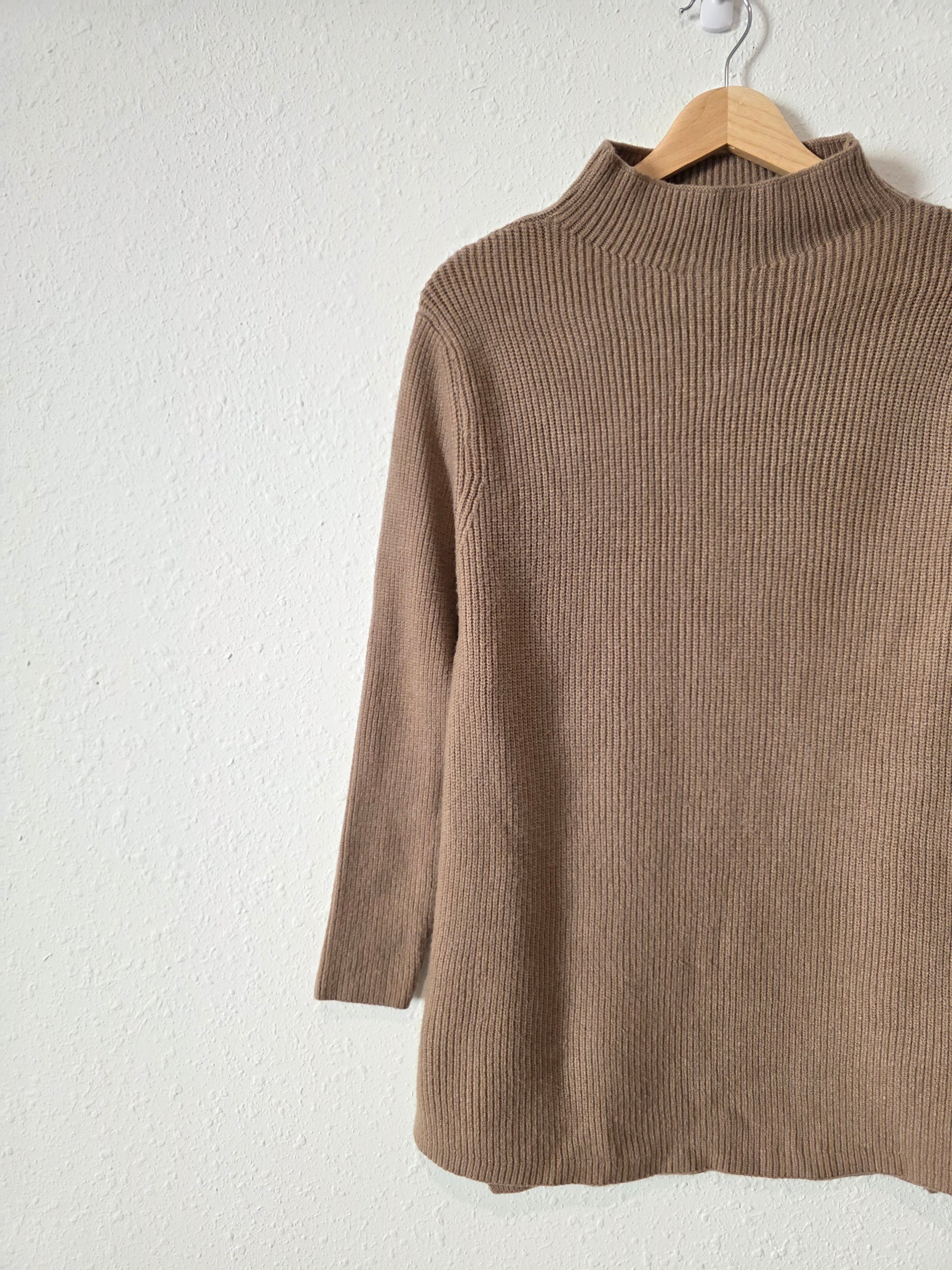 Dress Forum Ribbed Mockneck Sweater (S)