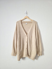 Cozy Oversized Cardigan Sweater (L)
