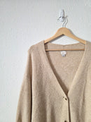 Cozy Oversized Cardigan Sweater (L)