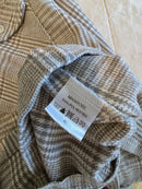 Mikarose Neutral Button Up Shirt Jacket (XL)