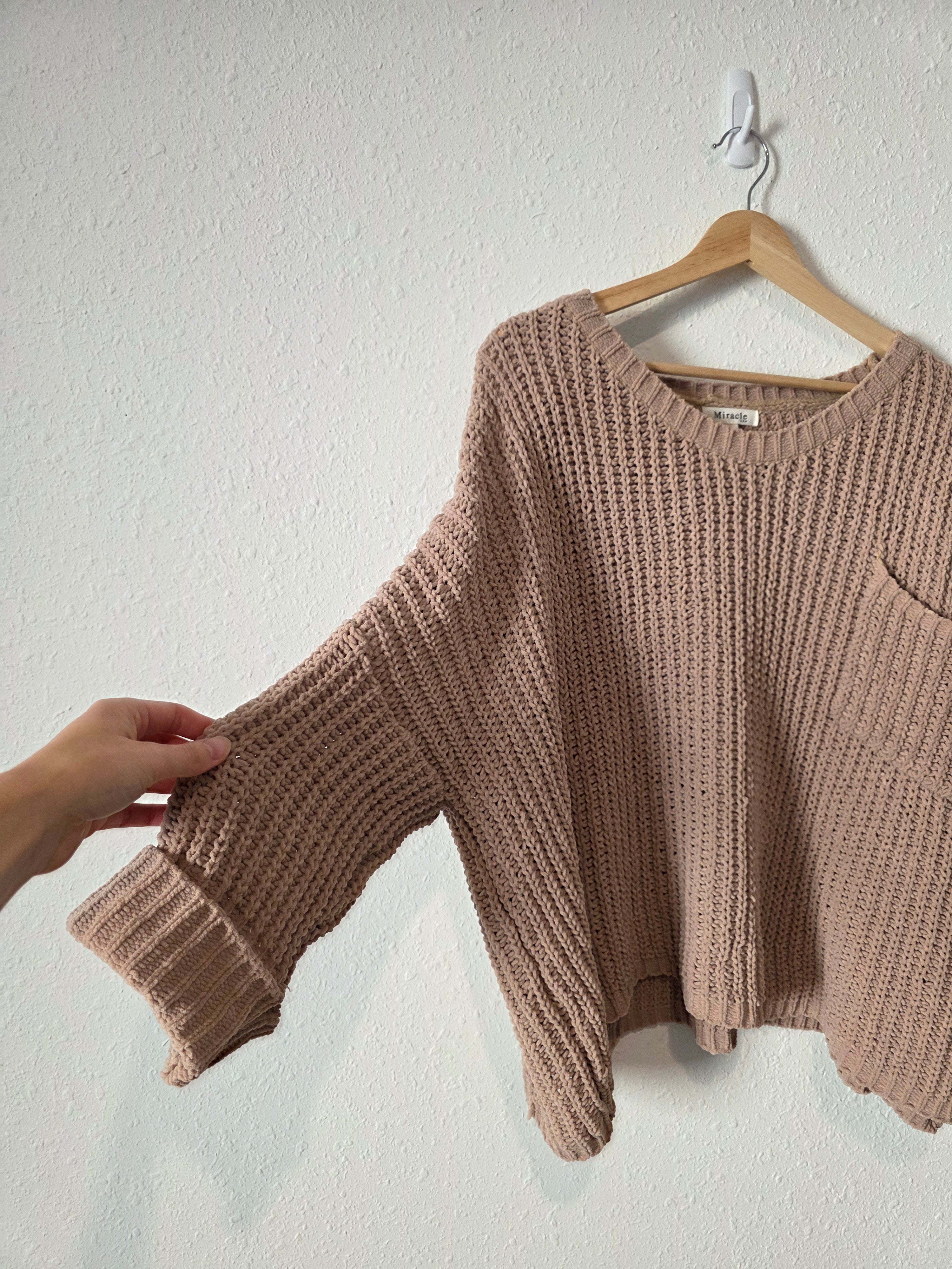 Miracle Chunky Oversized Sweater (M/L)