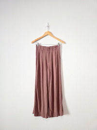 Z Supply Wide Leg Linen Blend Pants (XS)