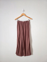 Z Supply Wide Leg Linen Blend Pants (XS)