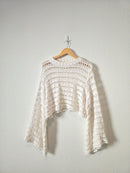 Free People Oversized Crochet Sweater (S)