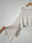 Free People Oversized Crochet Sweater (S)