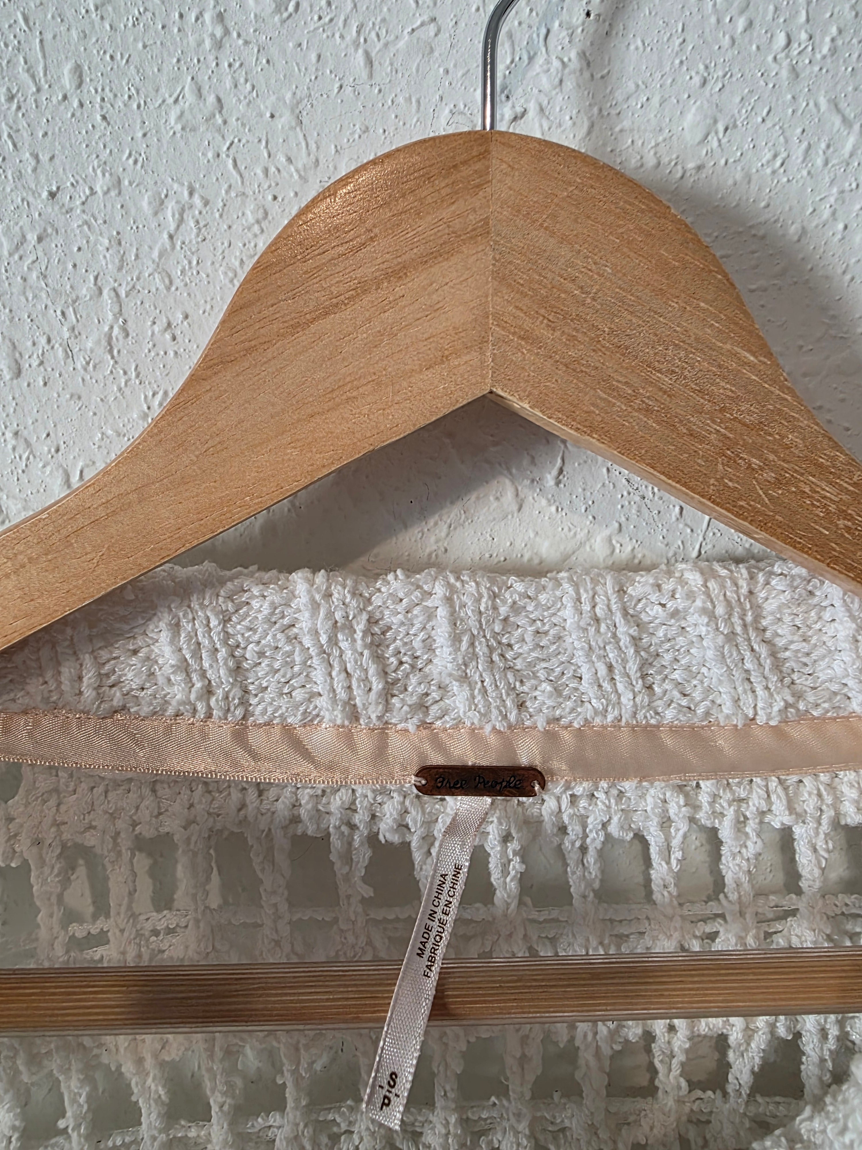 Free People Oversized Crochet Sweater (S)