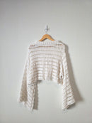 Free People Oversized Crochet Sweater (S)
