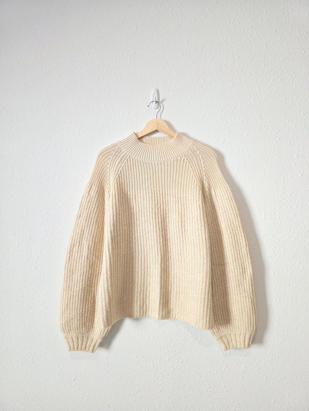 Varley Oversized Mockneck Sweater (M)
