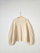 Varley Oversized Mockneck Sweater (M)