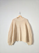 Varley Oversized Mockneck Sweater (M)