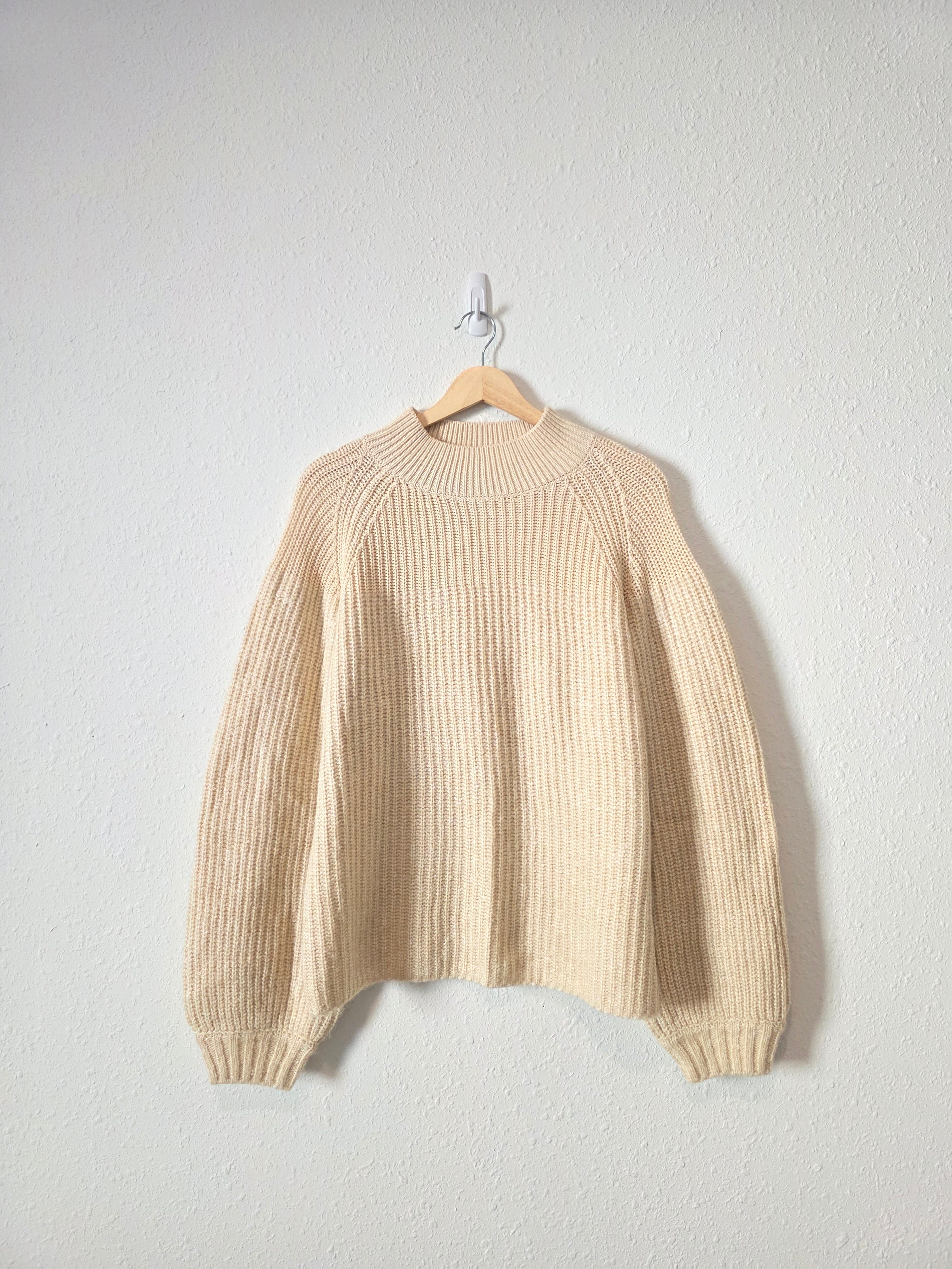 Varley Oversized Mockneck Sweater (M)