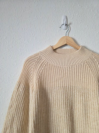 Varley Oversized Mockneck Sweater (M)