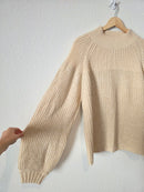 Varley Oversized Mockneck Sweater (M)