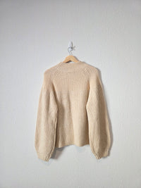 Varley Oversized Mockneck Sweater (M)
