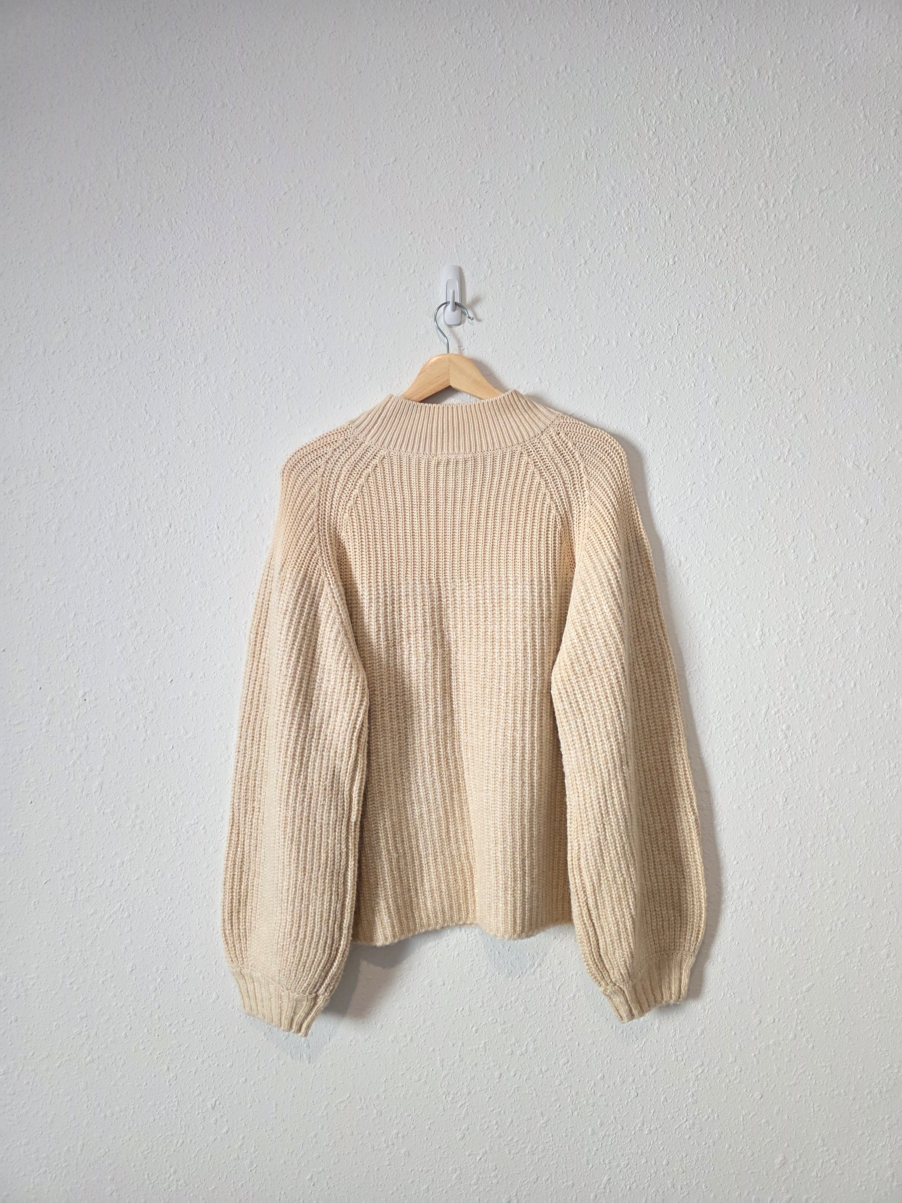 Varley Oversized Mockneck Sweater (M)