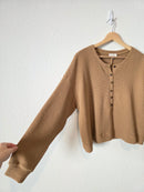 Loft Oversized Henley Top (M)
