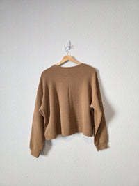 Loft Oversized Henley Top (M)