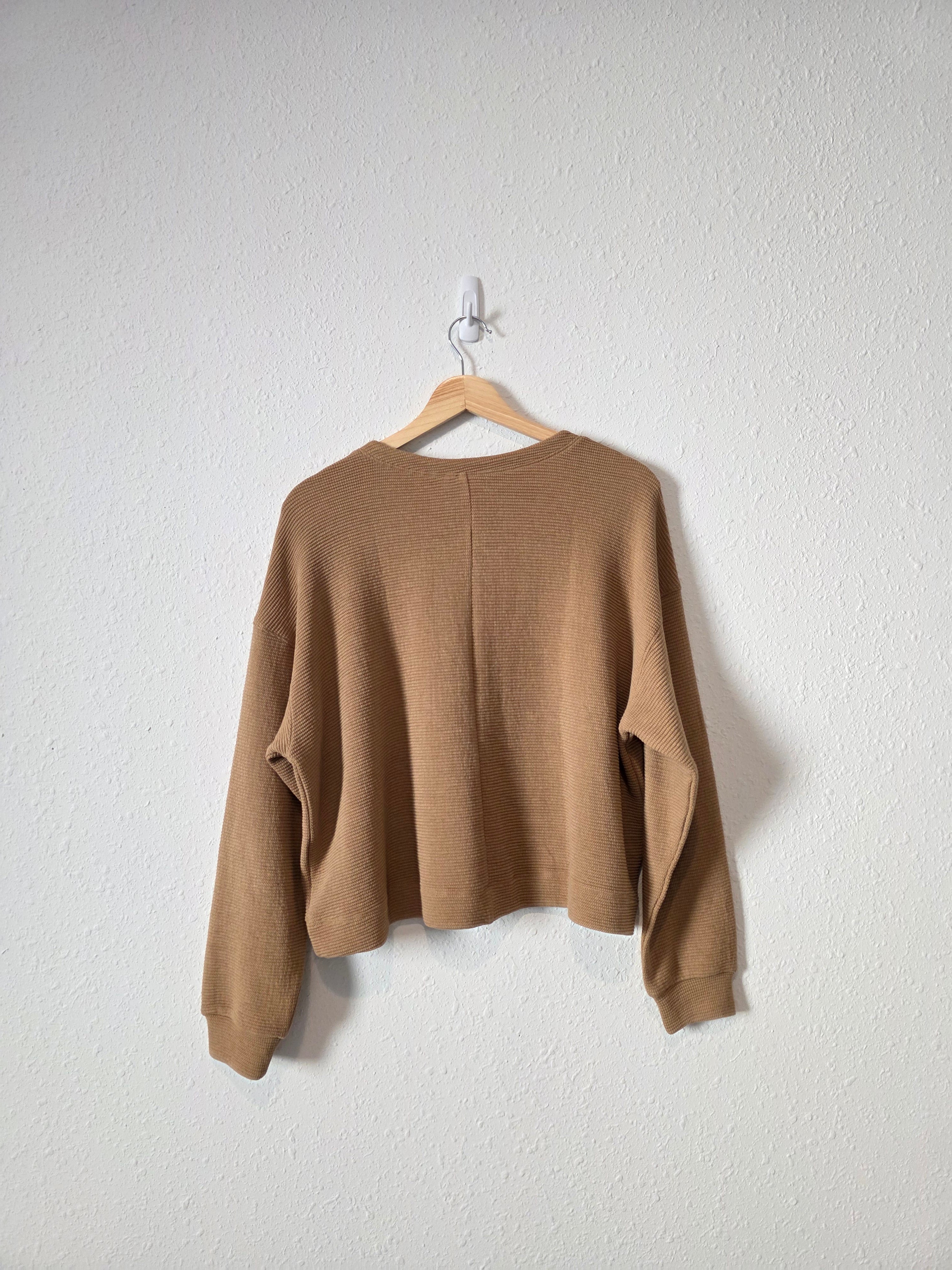 Loft Oversized Henley Top (M)