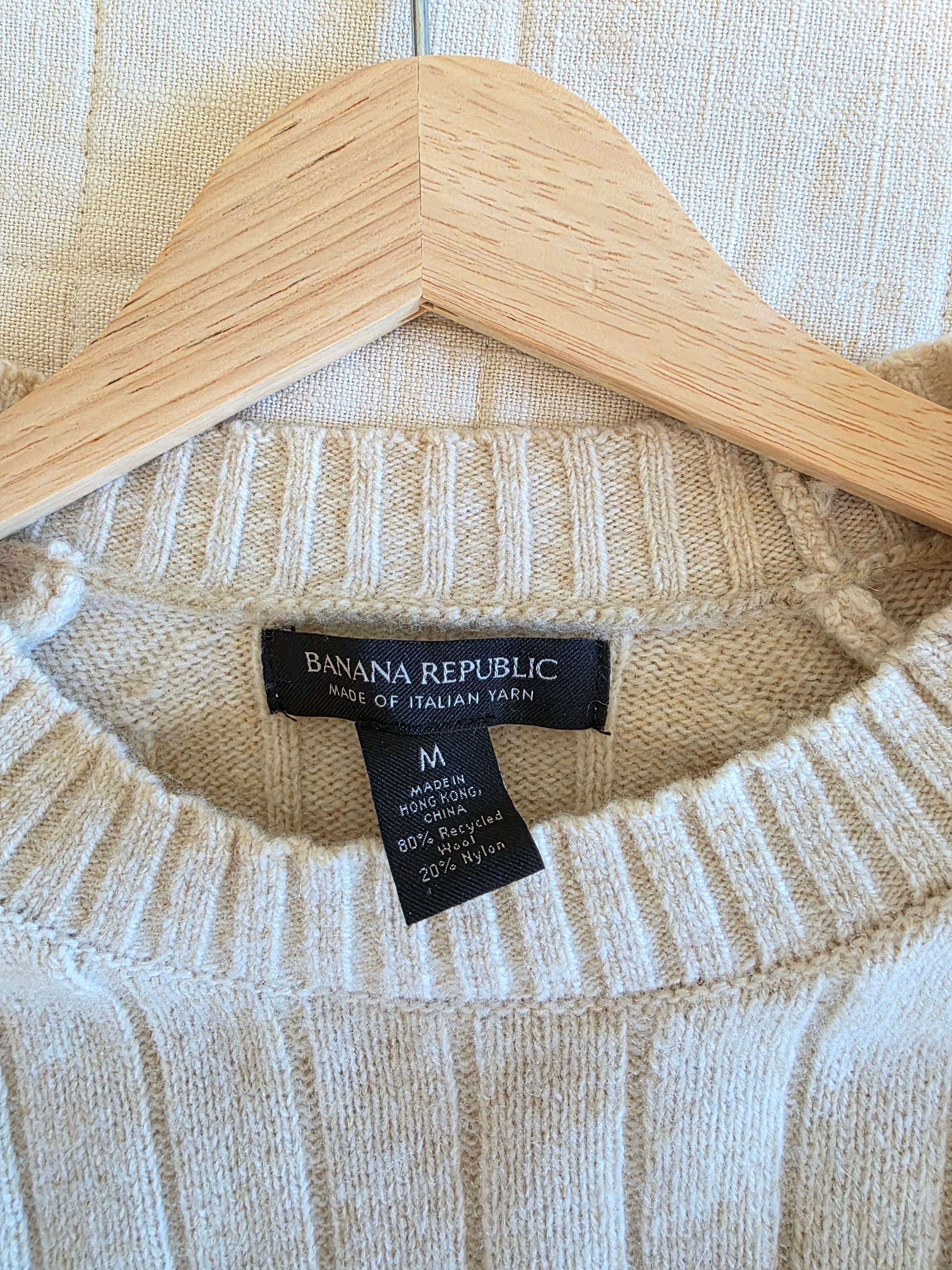 Banana Republic Wool Blend Sweater (M)