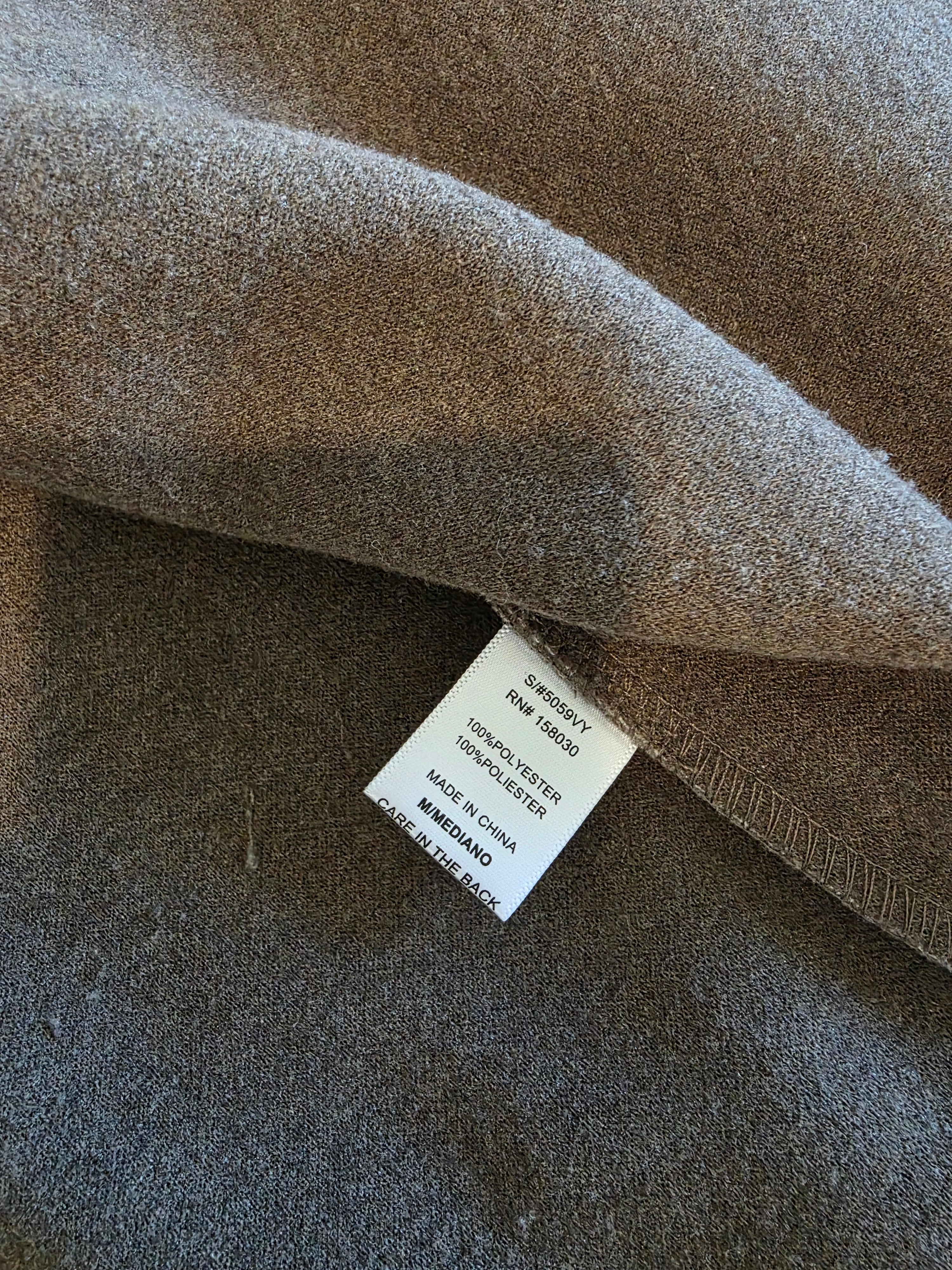 Love Tree Long Button Up Vest (M)