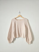 Altar'd State Cream Cozy Sweater (L)