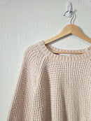 Altar'd State Cream Cozy Sweater (L)