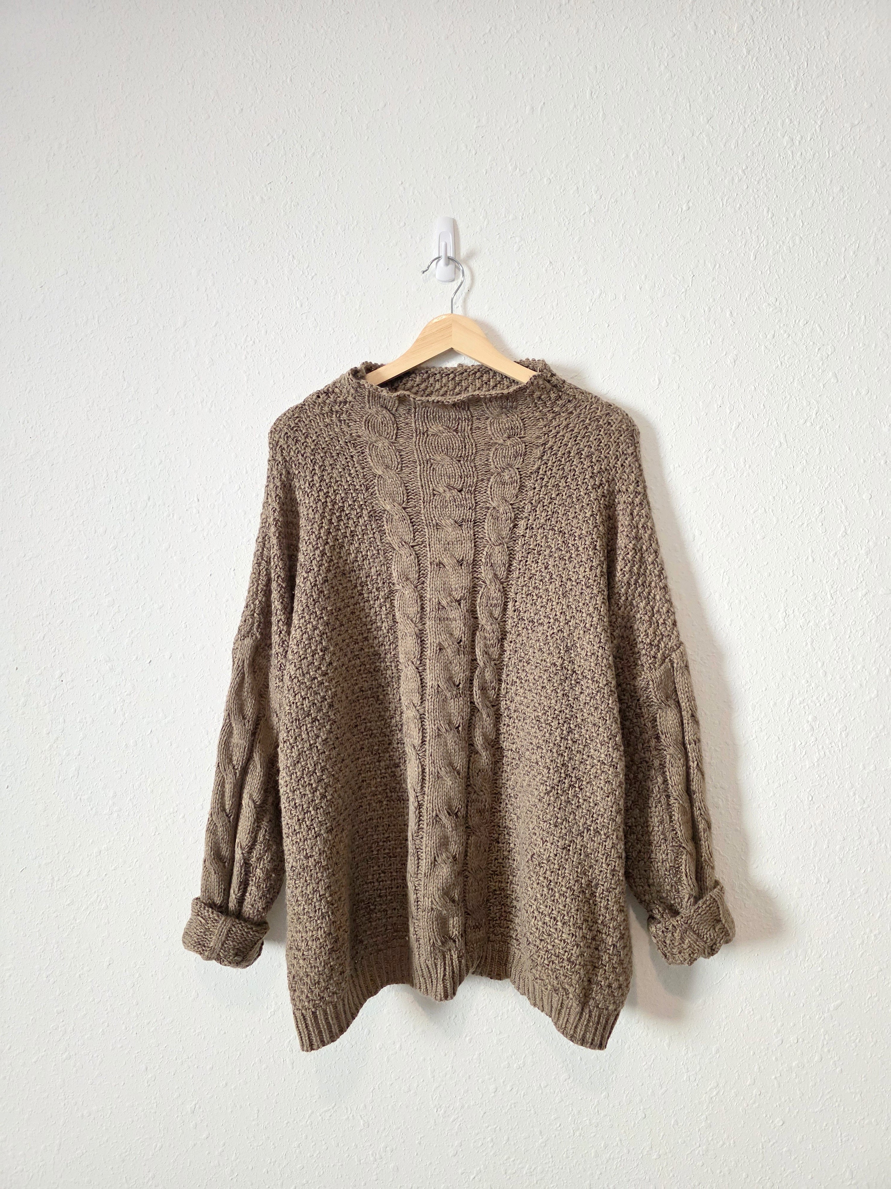 Umgee Chunky Oversized Sweater (1X)